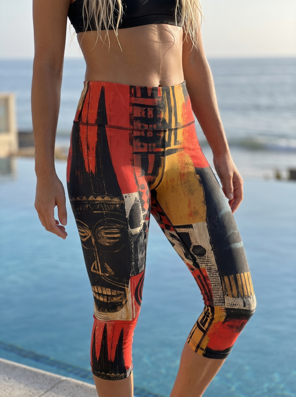 Women's Pulsar Yoga Capri Leggings