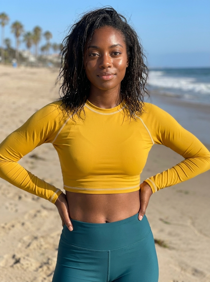 Crop Top in Amber