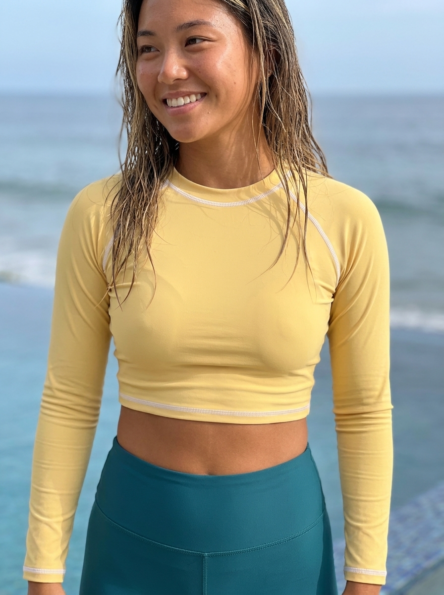 Crop Top in Butter