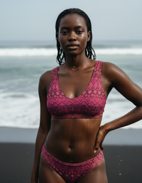 Electric Fuchsia Serenade Padded Bikini Top