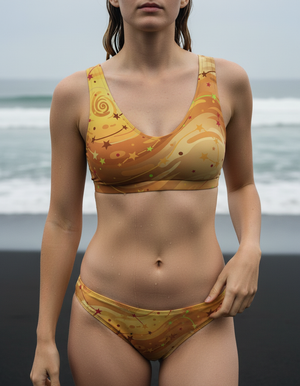 Amber Haze Astral Bikini Padded Bikini Top — Dripper
