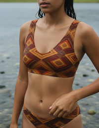 Serene Summit Andes Padded Bikini Top