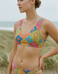 Tranquil Wave Nara Padded Bikini Top