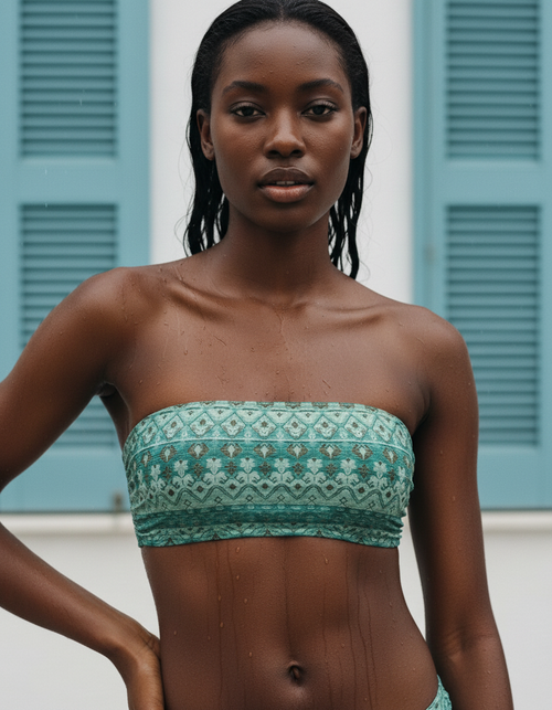 Jelly Mint Serenade Bikini Top