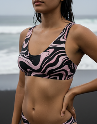 Millennial Pink Eclipse Padded Bikini Top