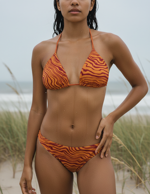 Muskmelon Yume String Bikini Padded String Bikini Top — Dripper