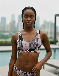 Burnished Lilac Aureate Padded Bikini Top