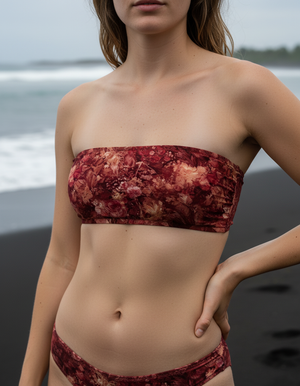 Lava Falls Serenade Bandeau Bikini Bandeau Bikini Top — Dripper