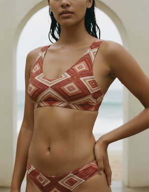 Lava Falls Andes Bikini Padded Bikini Top — Dripper