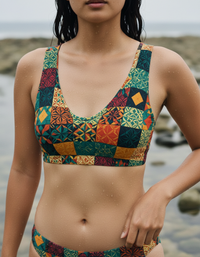 Lava Falls Pulse Padded Bikini Top
