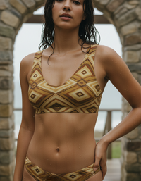 Amber Haze Andes Padded Bikini Top