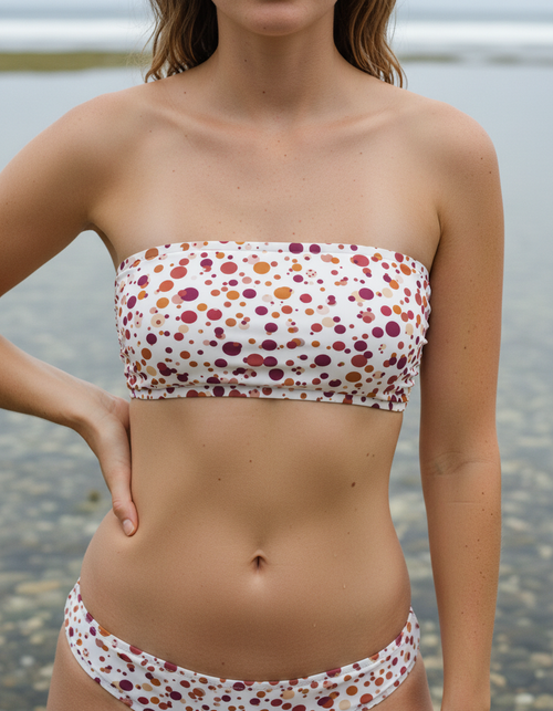 Coral Nimbus Bikini Top