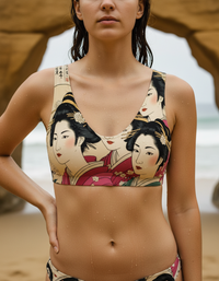 Electric Fuchsia Yume Padded Bikini Top
