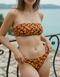 Muskmelon Asahi Bandeau Bikini Top