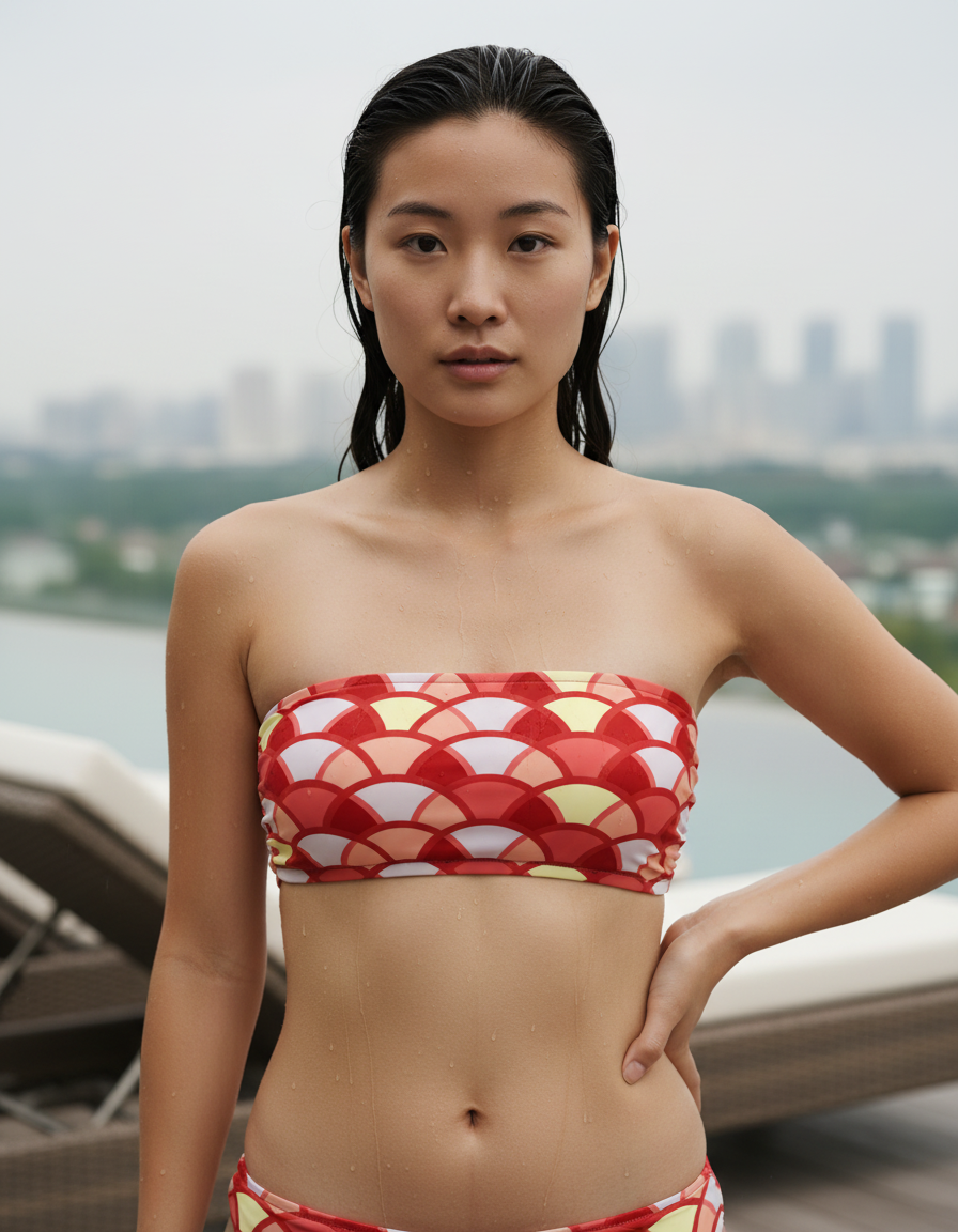 Bikini Top in Lava Falls Hoshi