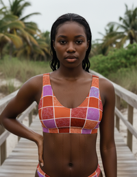 Burnt Sienna Rhapsody Padded Bikini Top