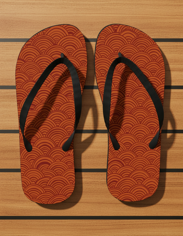 Japanese Collection flip flops