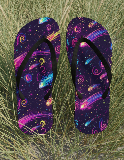 Stardust Flip Flops Flip Flops — Dripper