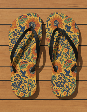 Provençal Souleiado flip-flops