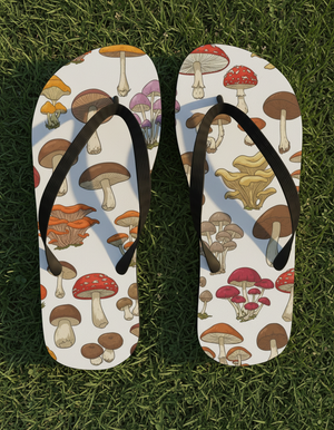 Fungi Flip Flops Flip Flops — Dripper