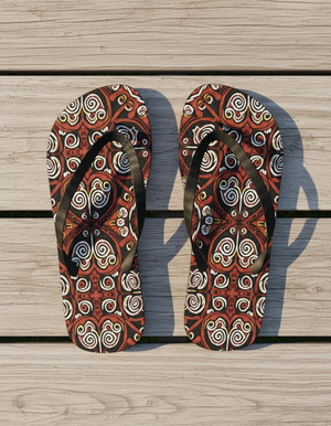 Torajan Collection flip-flops