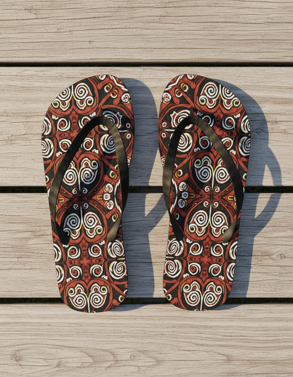 Torajan Collection flip-flops