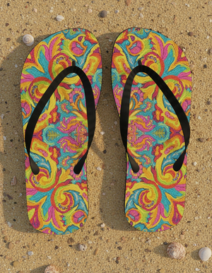 Suzani Collection flip-flops