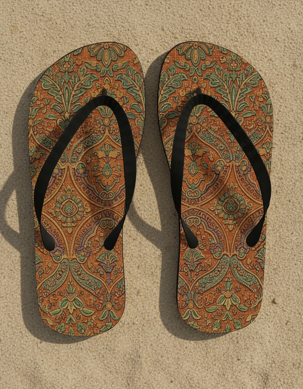 Flip Flops in Sari