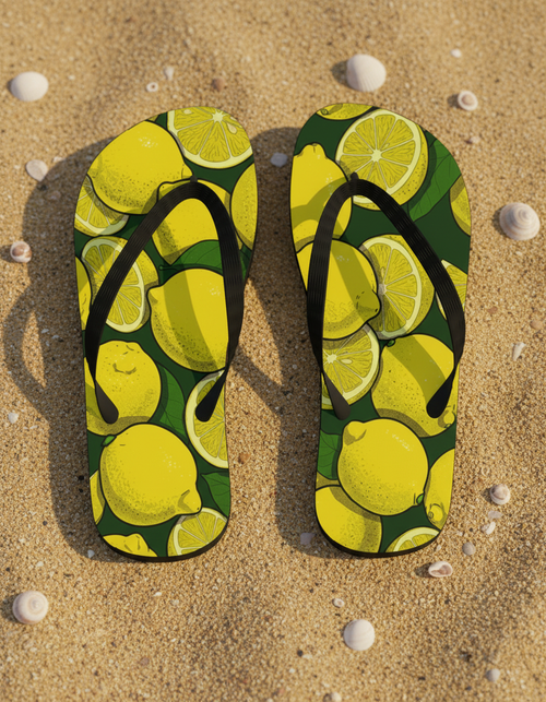 Citrus Flip Flops Flip Flops — Dripper