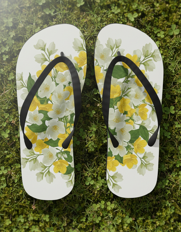 Jasmine Collection flip flops