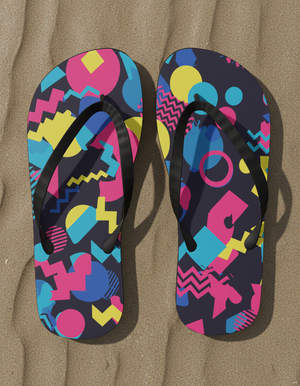 Fresco flip flops