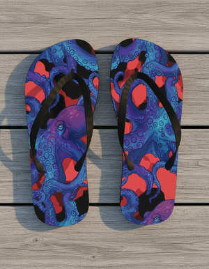Octopus Collection flip-flops