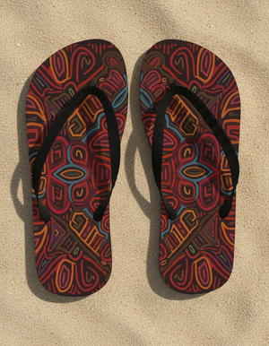 Lush flip flops