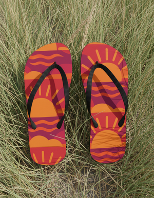 Dusk flip flops