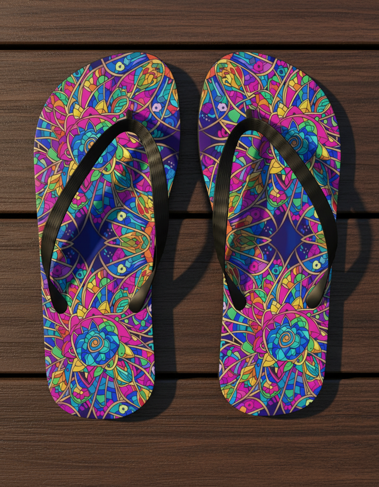 Solstice flip flops