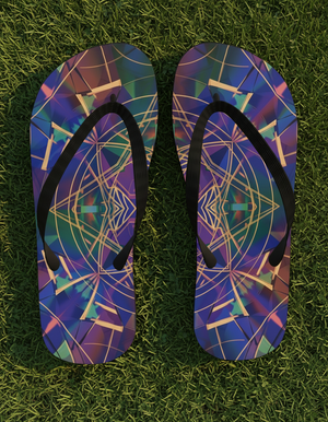 Holographic Collection flip-flops