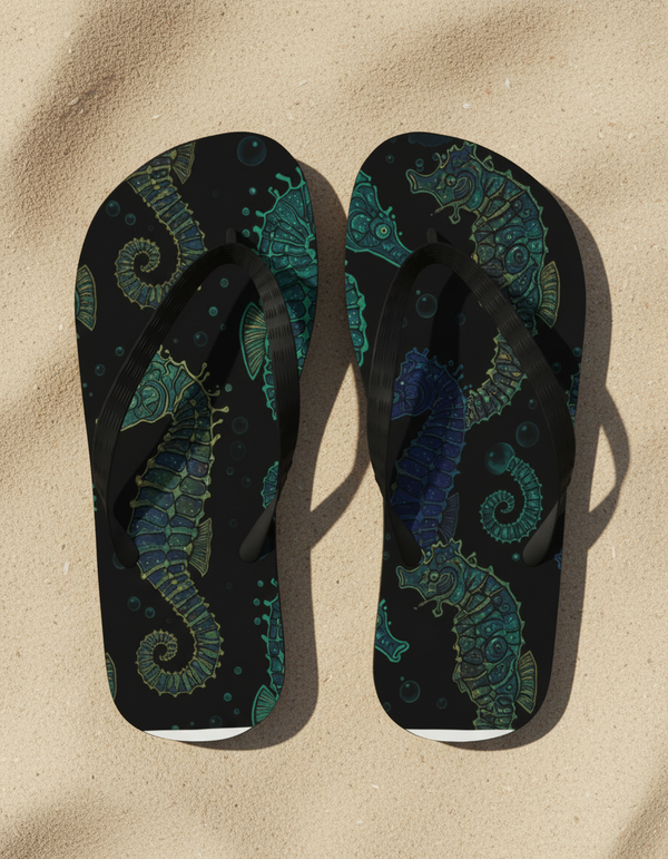 Serene Shores Elysium Flip Flops