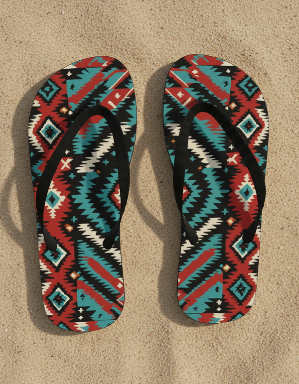 Flip Flops in Canyon