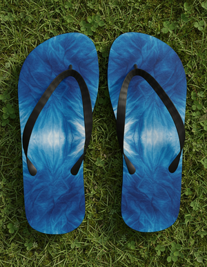 Shibori Collection flip-flops
