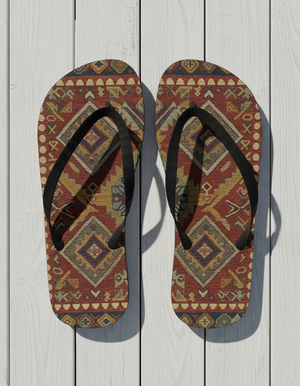 Kilim Collection flip-flops