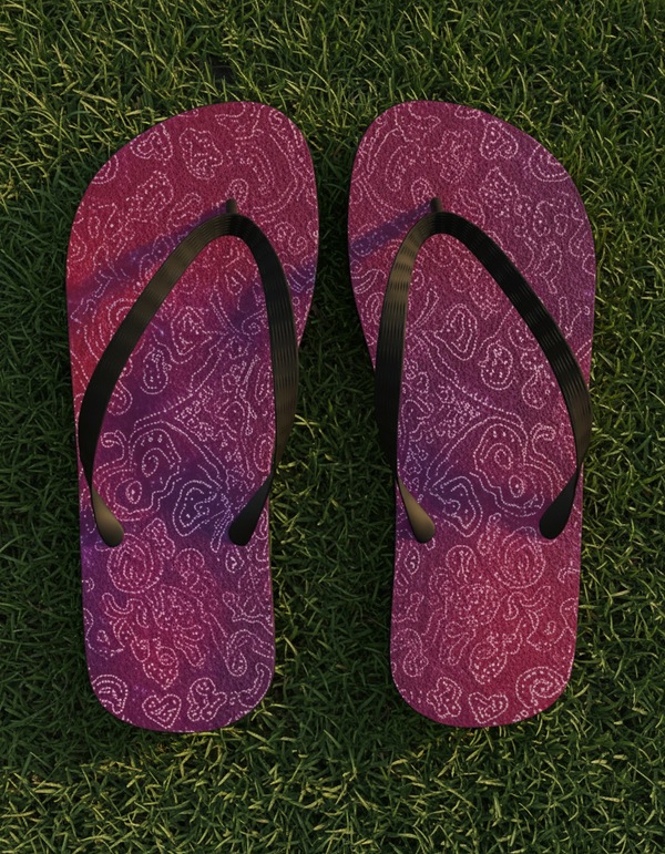 Flip Flops in Sari