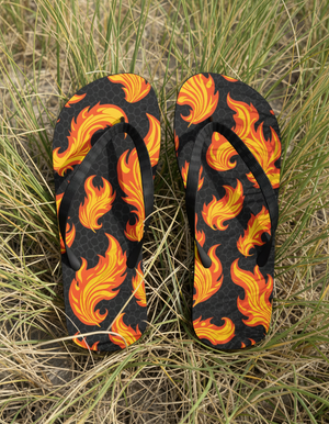 Blaze Flip Flops Flip Flops — Dripper