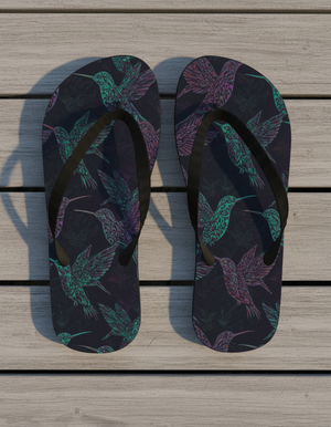 Hummingbird Collection flip-flops