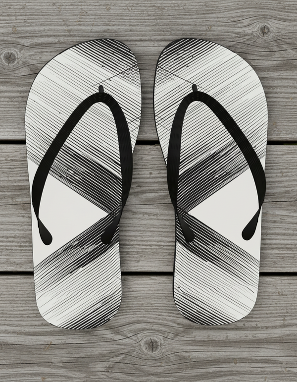 Sonic Wave Echo Flip Flops