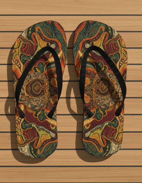 Woven Flip Flops Flip Flops — Dripper