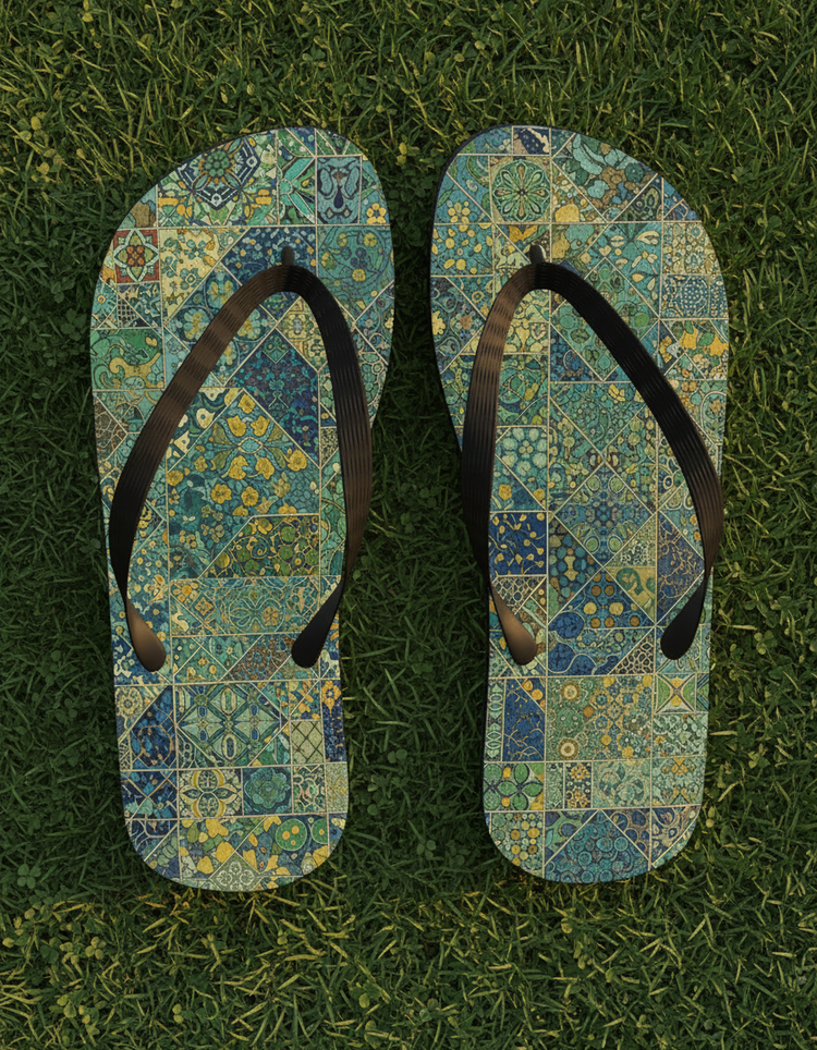 Desert Oasis Riad Flip Flops