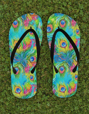 Iridescence Flip Flops Flip Flops — Dripper