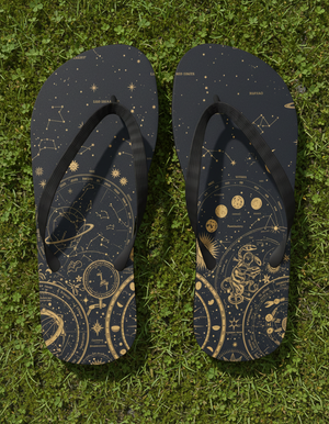 Celestial Atlas flip-flops