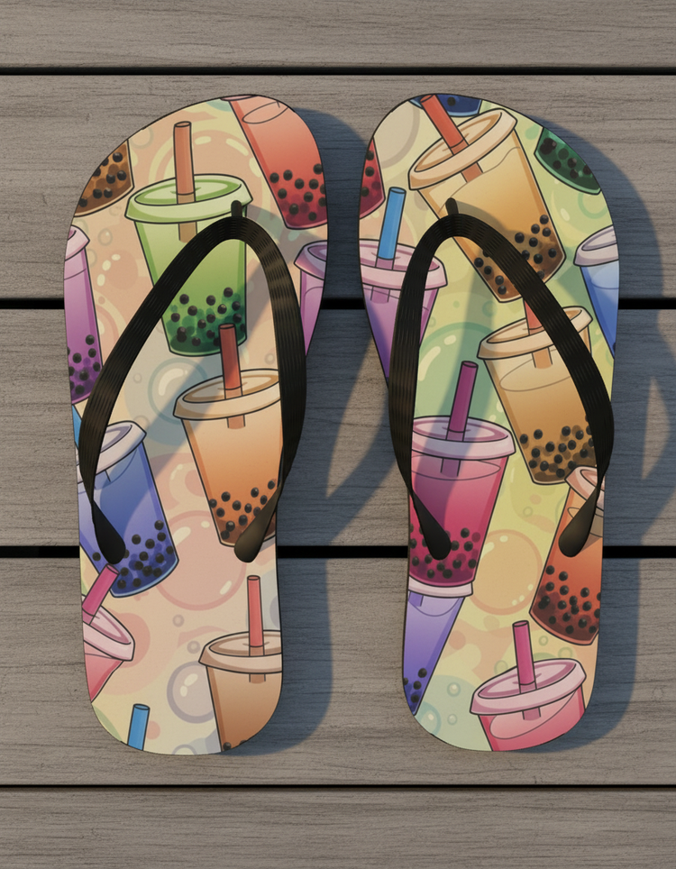Boba Collection flip-flops