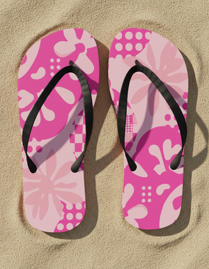 Vivid flip flops